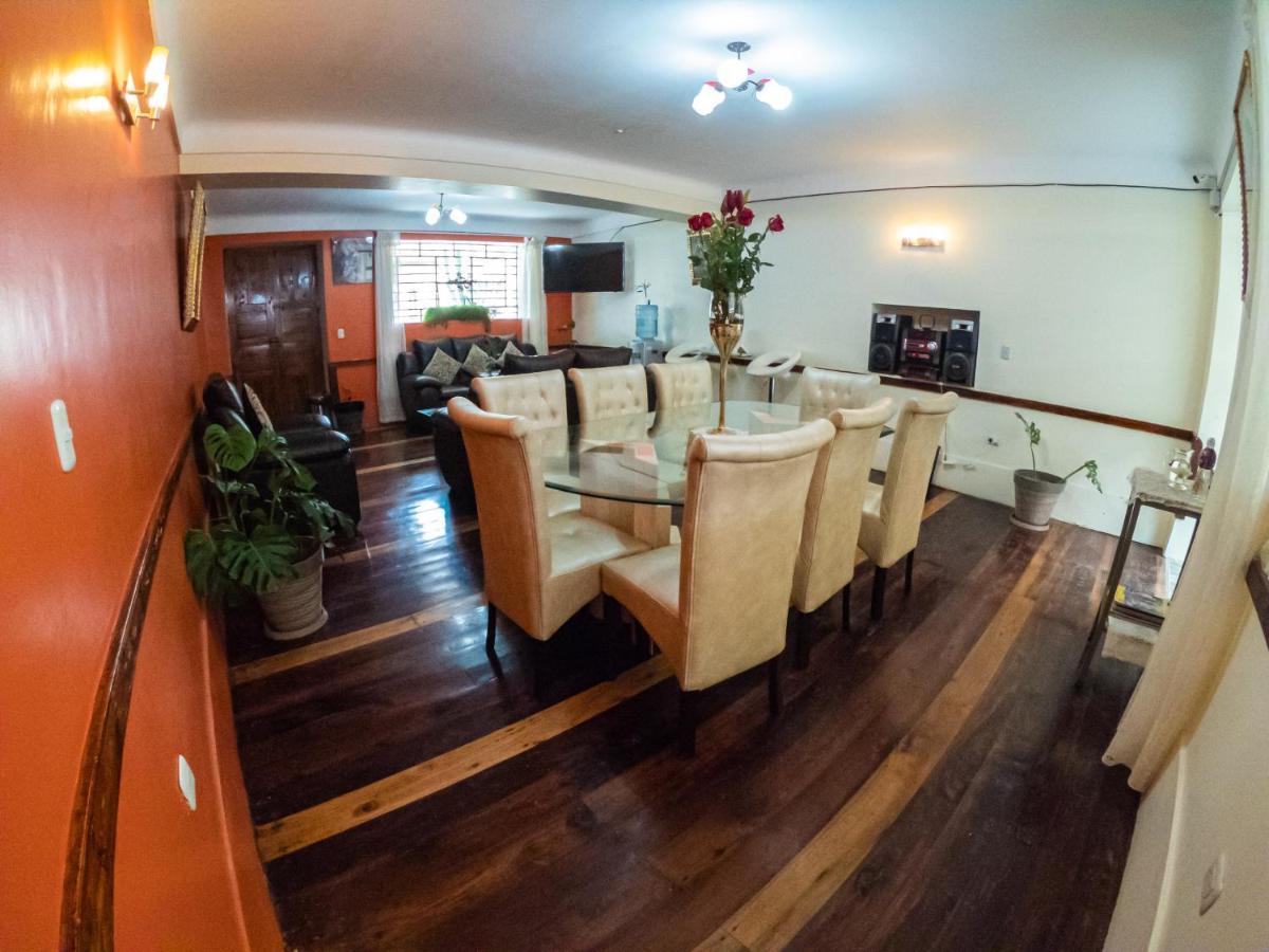 Hotel Los Laureles Calca Kültér fotó